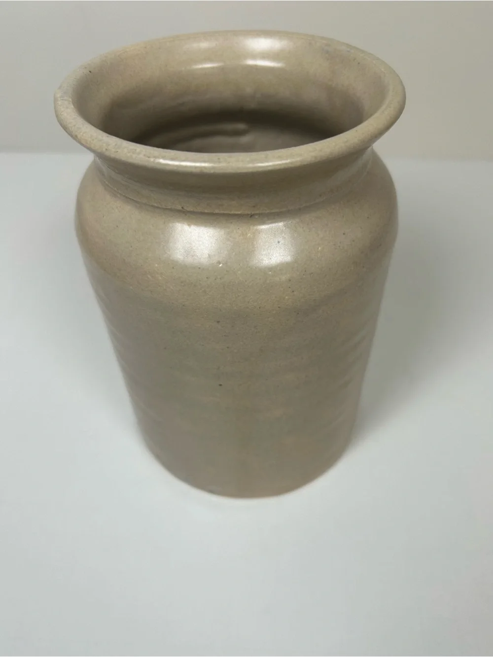 Nancy Sampson 6” Vintage 1988 Stoneware Pottery Jar Westborough Westminster Mass